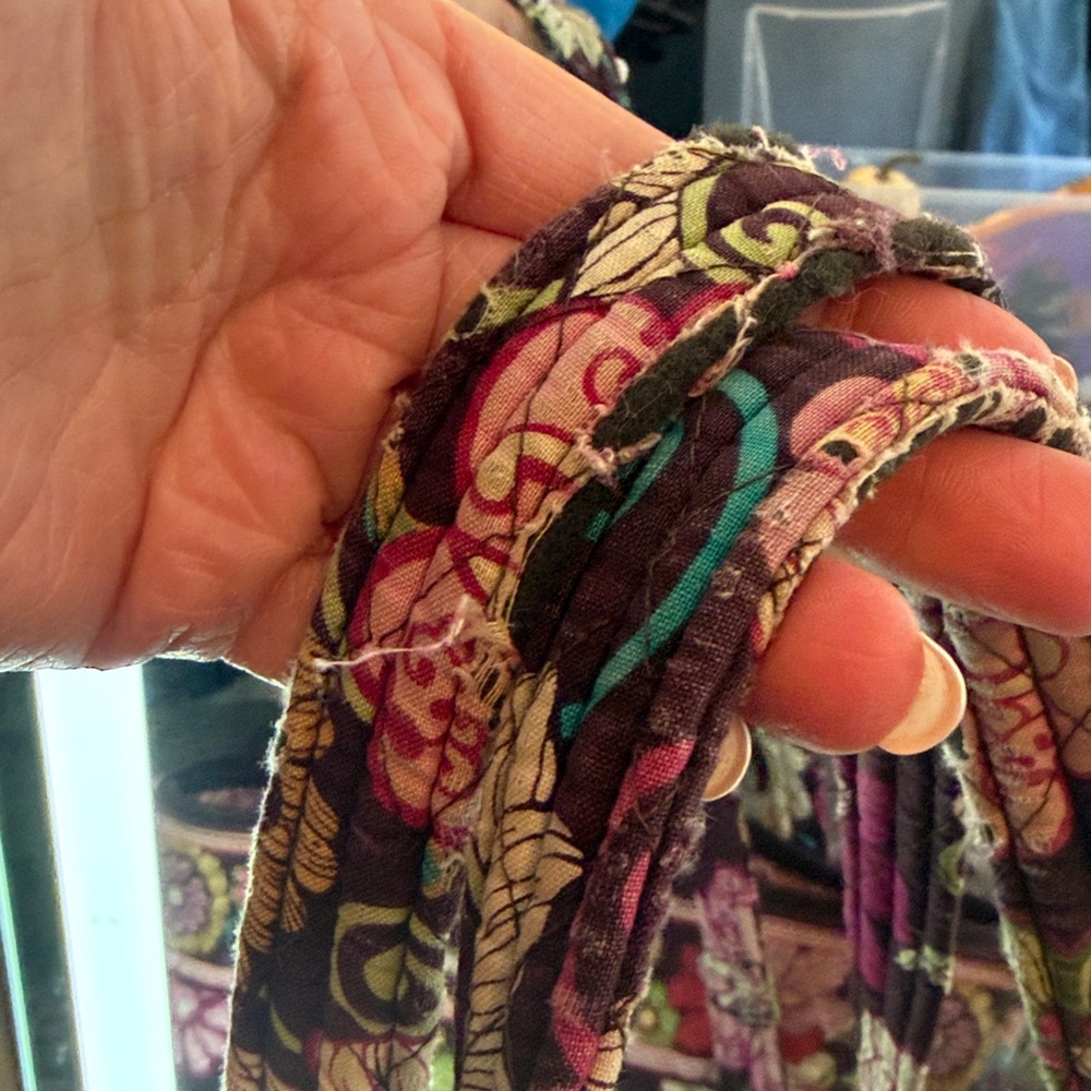Vera Bradley Floral Patterned Tote Bag - Picture 8 of 12
